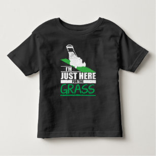 T-shirt Pour Les Tous Petits Fauchage drôle d'herbe de tondeuse à gazon de soin