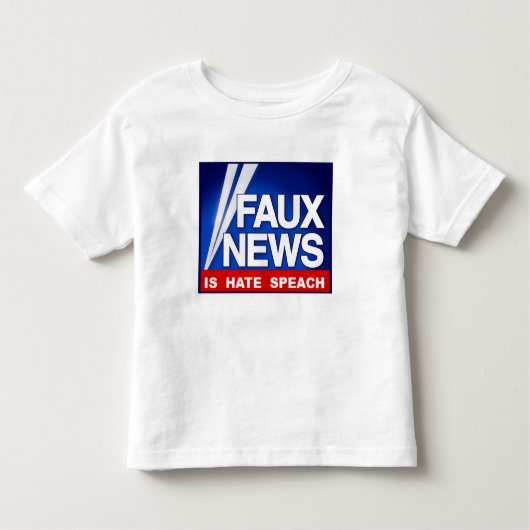 T-shirt Pour Les Tous Petits Faux News (Devant)