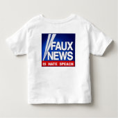 T-shirt Pour Les Tous Petits Faux News (Dos)