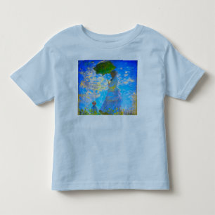 T-shirt Pour Les Tous Petits Femme au parasol de Monet