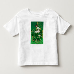 T-shirt Pour Les Tous Petits Femme de souvenir de jour de St Patrick sur la