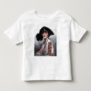 T-shirt Pour Les Tous Petits Femme en blouse brodée