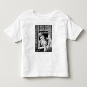 T-shirt Pour Les Tous Petits Femme qui se lave
