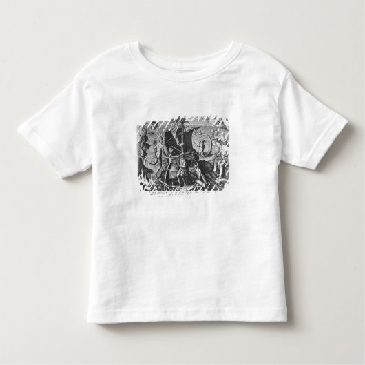 T-shirt Pour Les Tous Petits Ferdinand Magellan à bord sa caravelle, 1522 (Devant)