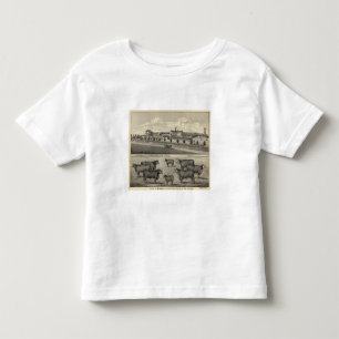 T-shirt Pour Les Tous Petits Ferme de McDonald, Nébraska
