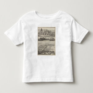 T-shirt Pour Les Tous Petits Ferme de verger, loge de Somerville