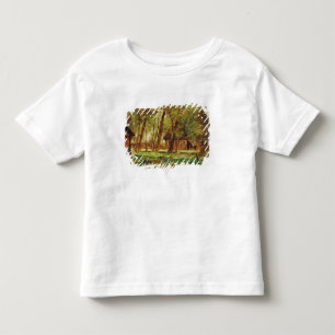T-shirt Pour Les Tous Petits Ferme sous des arbres