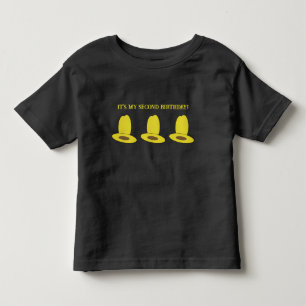T-shirt Pour Les Tous Petits Fête d'anniversaire de deuxième anniversaire de co