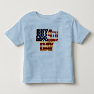 T-shirt Pour Les Tous Petits Fête de l'Indépendance du 4 juillet 002