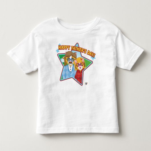 T-shirt Pour Les Tous Petits Fête des pères heureuse ! (Devant)