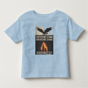 T-shirt Pour Les Tous Petits Fête du Patriot (11 septembre)