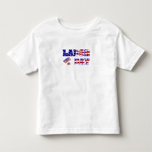 T-shirt Pour Les Tous Petits Fête du Travail - (Devant)