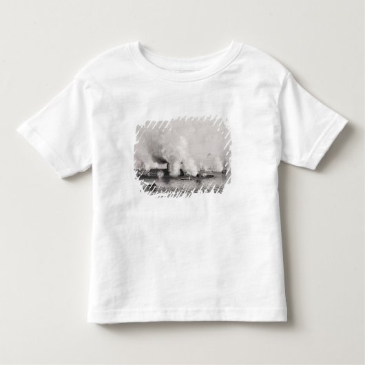 T-shirt Pour Les Tous Petits Fiançailles entre Monitor et (Devant)