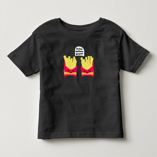 T-shirt Pour Les Tous Petits Fies Devant Les Garçons ! (Devant)