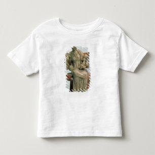 T-shirt Pour Les Tous Petits Figurine d'Aphrodite jouant avec l'eros