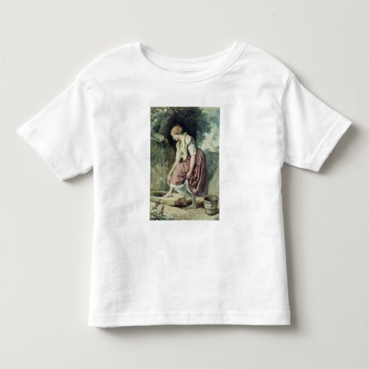 T-shirt Pour Les Tous Petits Fille à un duit (Devant)