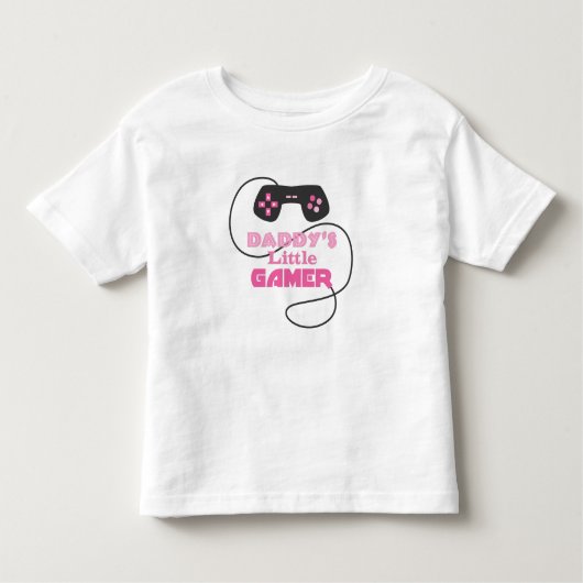 T-shirt Pour Les Tous Petits Fille de jeu vidéo (Devant)