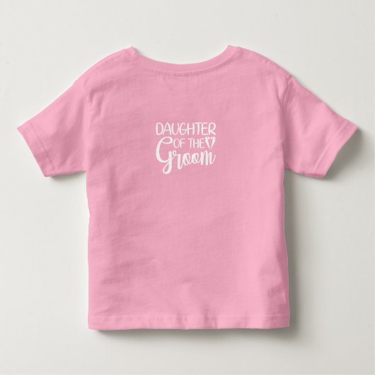 T-SHIRT POUR LES TOUS PETITS FILLE DU GROUPE (Dos)