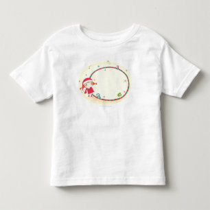 T-shirt Pour Les Tous Petits Fille en costume Père Noël