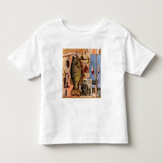T-shirt Pour Les Tous Petits Fishing Still Life par John Atherton (Devant)