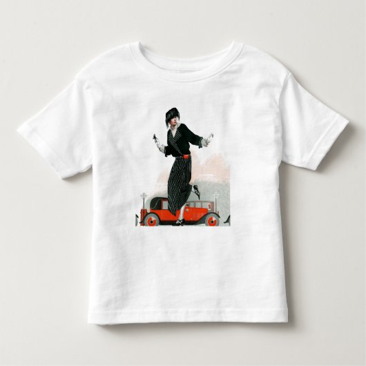 T-shirt Pour Les Tous Petits Flapper et Roadster (Devant)