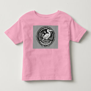 T-shirt Pour Les Tous Petits Flash traditionnel Pelican & Lucky Horseshoe