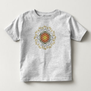 T-shirt Pour Les Tous Petits Fleur de vie / Blume des Lebens - Ornement IV