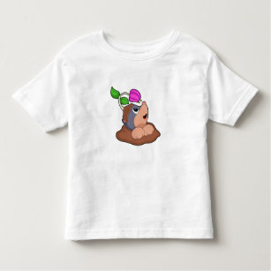 T-shirt Pour Les Tous Petits Fleur Mole Earth