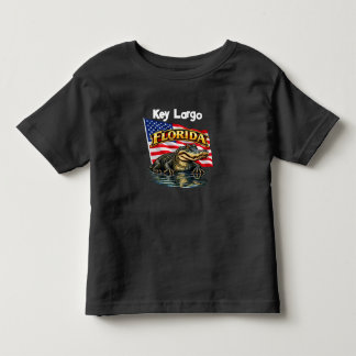 T-shirt Pour Les Tous Petits Floride Fine Jersey foncé