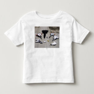 T-shirt Pour Les Tous Petits Flotte 1997 d'aéronefs expérimentaux de Dryden s