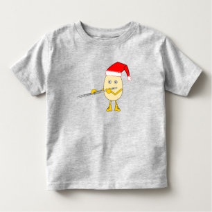T-shirt Pour Les Tous Petits Flute de Santa Hat Egghead