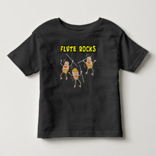 T-shirt Pour Les Tous Petits Flute Rocks