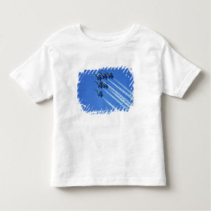 T-shirt Pour Les Tous Petits Flyby d'anges bleus pendant la semaine 2 de 2006