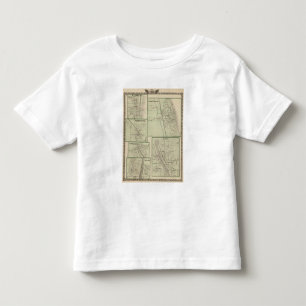 T-shirt Pour Les Tous Petits Forêt de lac, Elgin, Waukegan, Woodstock