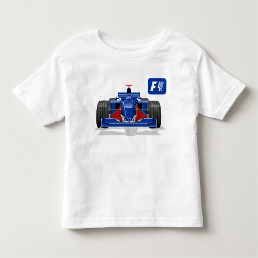 T-shirt Pour Les Tous Petits Formula 1 race car (Devant)