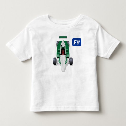 T-shirt Pour Les Tous Petits Formula 1 race car (Devant)