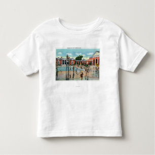 T-shirt Pour Les Tous Petits Foules à la piscine de spa de Saratoga