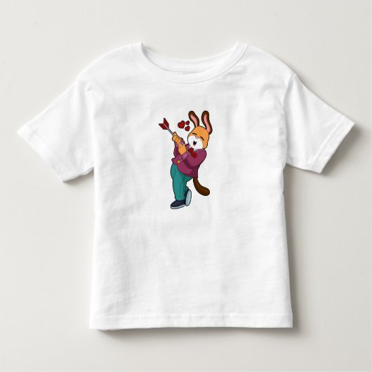 T-shirt Pour Les Tous Petits Fox comme Groom avec costume (Devant)