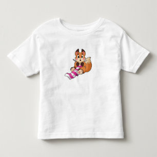 T-shirt Pour Les Tous Petits Fox with Scarf