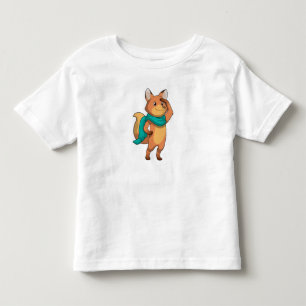 T-shirt Pour Les Tous Petits Fox with Scarf