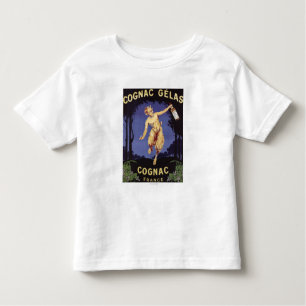 T-shirt Pour Les Tous Petits FranceCognac Gelas PosterFrance promotionnel