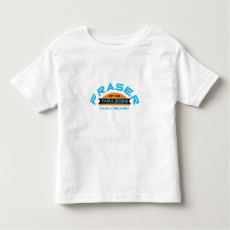T-shirt Pour Les Tous Petits Fraser Family Reunion 2025 Design 15 ToddlerTShirt