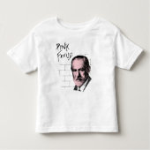 T-shirt Pour Les Tous Petits Freud rose Sigmund Freud (Devant)