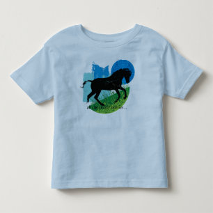 T-shirt Pour Les Tous Petits Frolicking Horse Design Tee - shirt