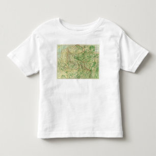 T-shirt Pour Les Tous Petits Front occidental de carte
