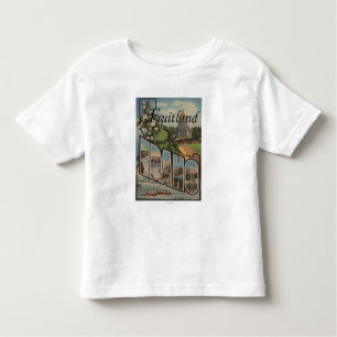 T-shirt Pour Les Tous Petits Fruitland, Idaho - grandes scènes de lettre