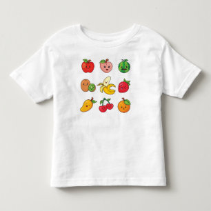 T-shirt Pour Les Tous Petits Fruits mignons