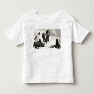 T-shirt Pour Les Tous Petits Fuegians allant commercer Zapallos