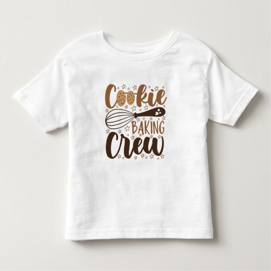 T-shirt Pour Les Tous Petits Fun Cookie Baking Creative (Devant)