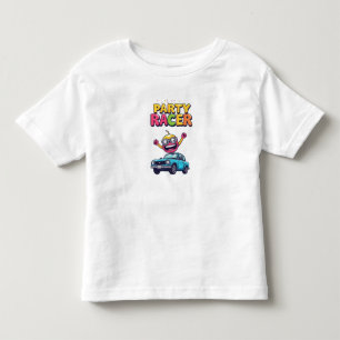 T-shirt Pour Les Tous Petits 🎈 Fun de manège de dessin animé pour le temps de